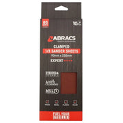 Abracs Orbital Clamped Sander Sheets 93 x 230mm 80g