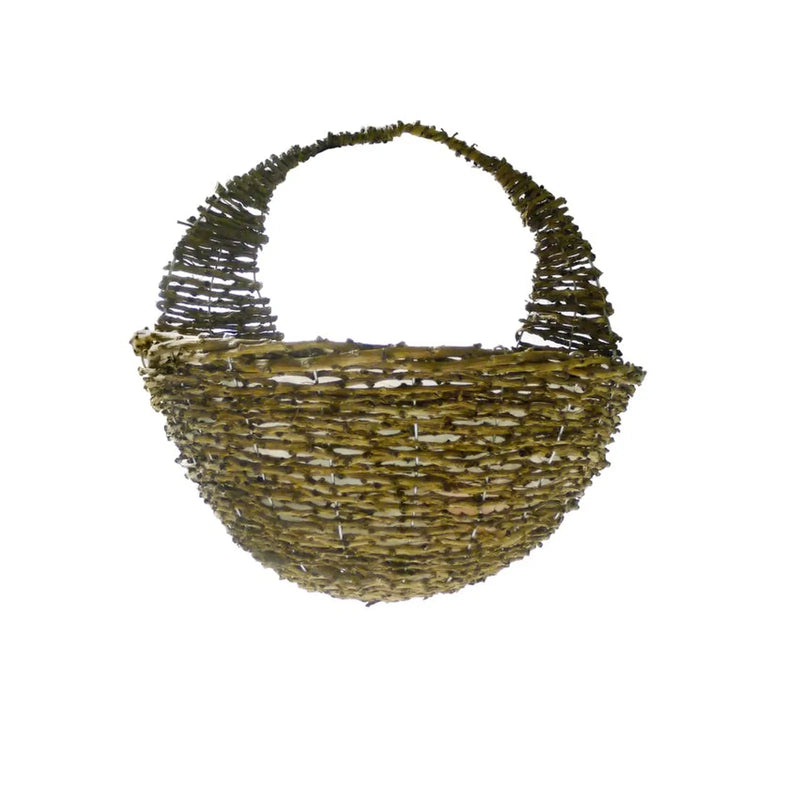 Ambassador Rattan Wall Basket 16"