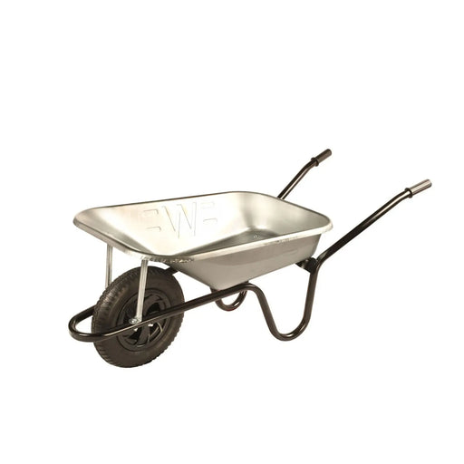 Walsall Wheelbarrow Galvanised Builders Wheelbarrow 85L