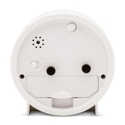 Gaby Alarm Clock With Snooze White