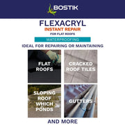 Bostik Flexacryl Instant Repair 5kg Black