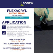 Bostik Flexacryl Instant Repair 5kg Black