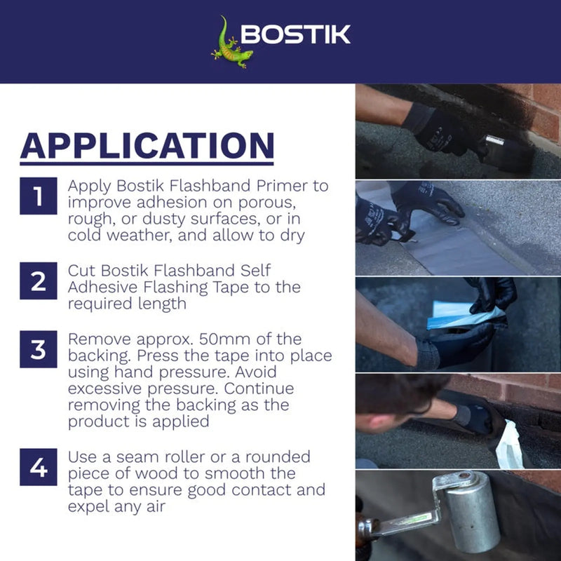 Bostik Flashband Original with Primer 3.75m x 150mm