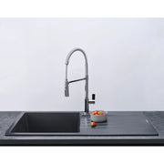 Reginox Black Granite Sink 1 Bowl 1000 x 500mm
