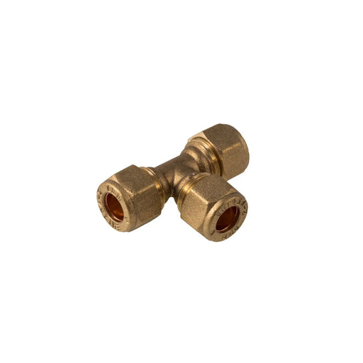 Securplumb WRAS Compression Equal Tee 15mm Pack 5