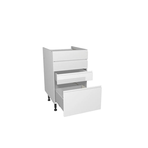 Gower Rapide+ Capri White 4 Drawer Unit 500mm