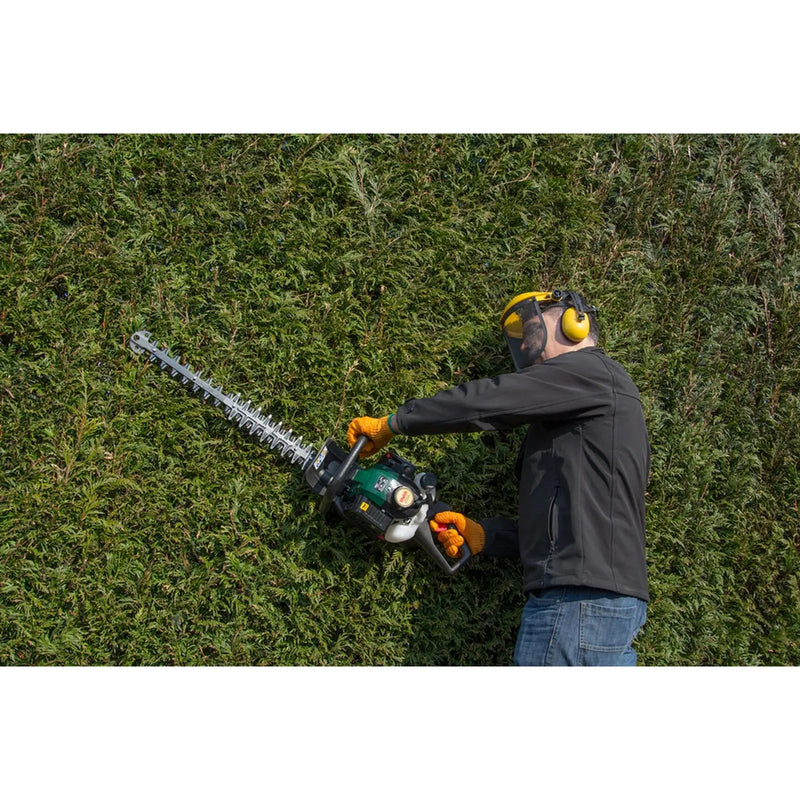 Webb 26cc Petrol Hedge Trimmer Double Sided 58cm