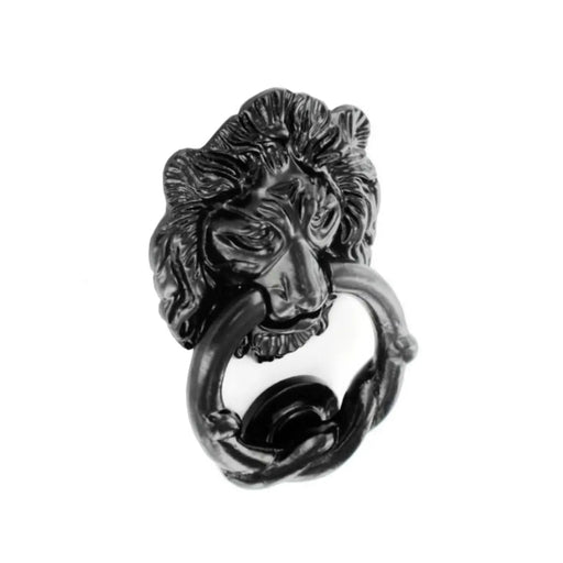 Securit Black antique lion head knocker 150mm, Pack of 2 - only available by special order