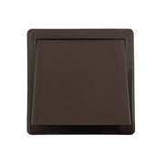 Securlec External Multi Fit Weatherproof Cowl Brown 100mm 4"