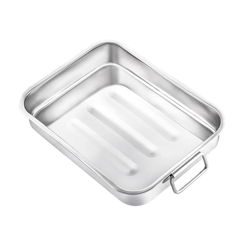 Pendeford Stainless Steel Collection Roasting Tray 30 x 22cm