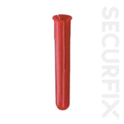 Securfix Standard Wall Plugs Red 1000 Pack