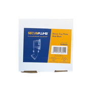 Securplumb Shower Tray Waste Matt Black