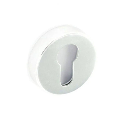 Securit Aluminium Escutcheon Euro Lock Polished 50mm - Pack of 6