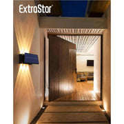 Extrastar LED Solar Up & Down Wall Lamp 6500k