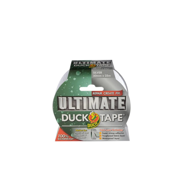 Duck Tape Ultimate Duck Tape Silver 50mm x 25m