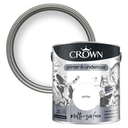 Crown Multi Surface Primer & Undercoat 2.5L White