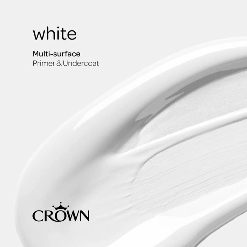 Crown Multi Surface Primer & Undercoat 2.5L White
