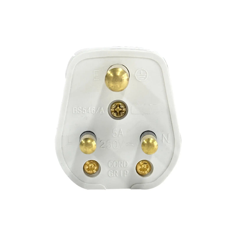 Securlec 5A, 3 Pin Plug White