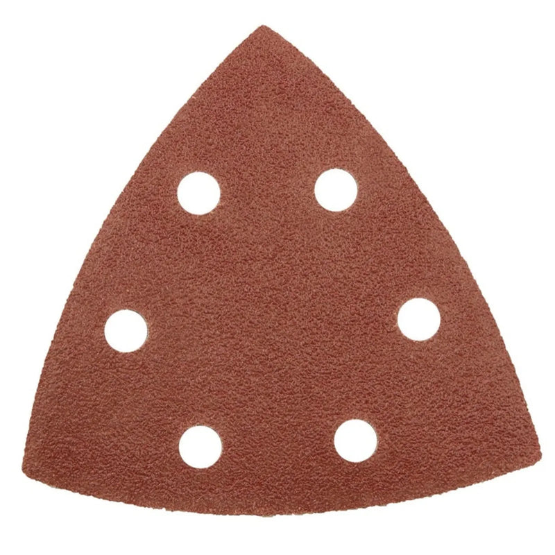 Abracs Hook & Loop Delta Sanding Sheets Pack 6 93mm x 93mm x 60g