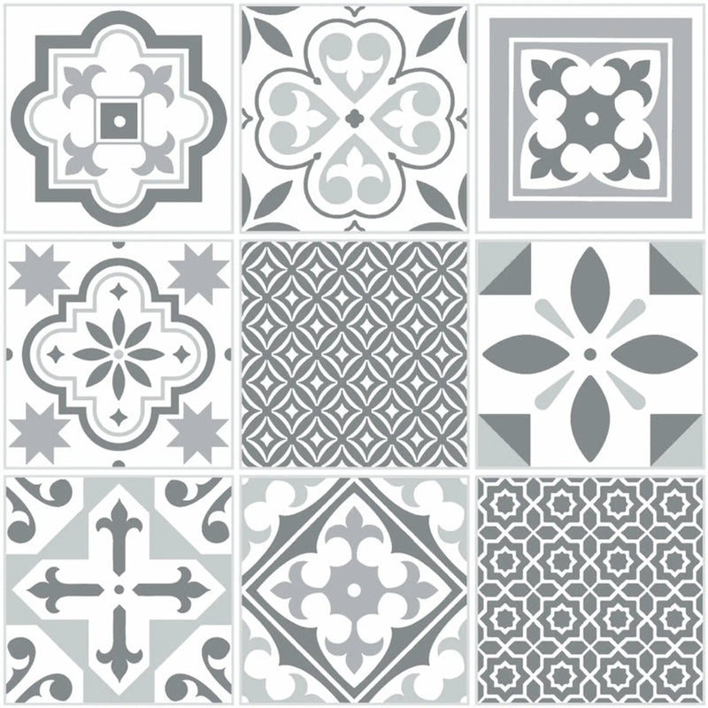 d-c-fix® Self Adhesive Floor Tiles 11 Piece 1sqm Oriental