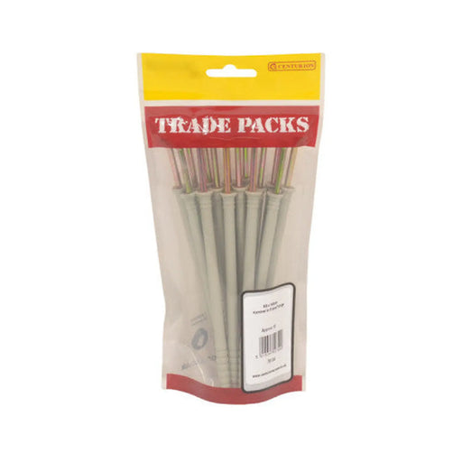 Hammer In Frame Fixings - Zinc Plated - M8 x 140mm - (15 PK)