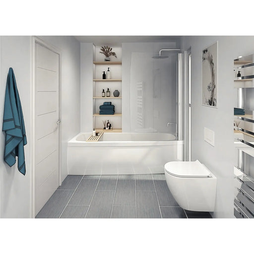 Perform Panel Bathroom & Shower Panel 2400mm x 600mm White Gloss