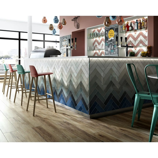 Johnson Tiles South Bank Dove Gloss Field 245 x 75mm 0.99m2