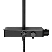 Triton Push ButtonThermostatic Mixer Shower Matte Black