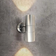 Extrastar Outdoor Up & Down Double Wall Light Steel