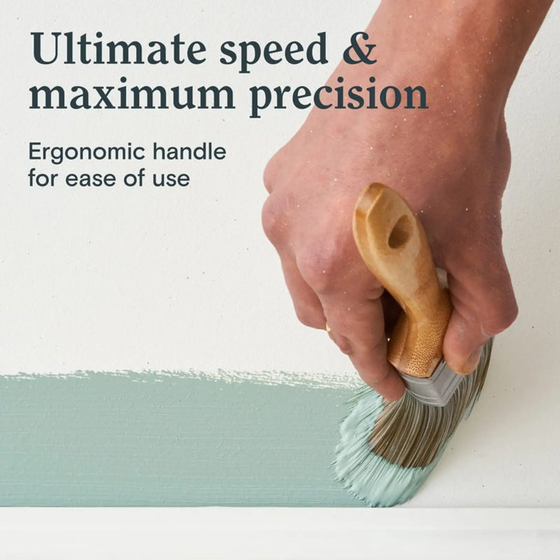 LickTools Eco Bamboo Handle Flat Brush 2"