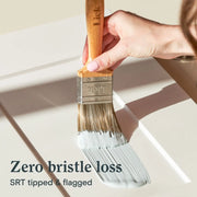 LickTools Eco Bamboo Handle Flat Brush 2"
