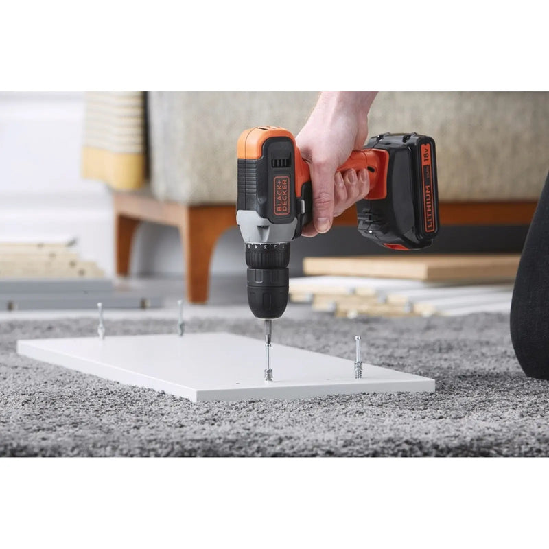 Black & Decker Cordless Drill Driver 18V