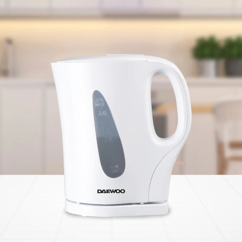 Daewoo Plastic Kettle 1.7L White