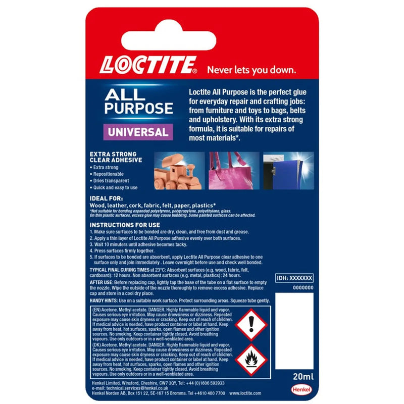 Loctite All Purpose Adhesive 20ml