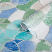 d-c-fix® Self Adhesive Film - Lisboa Blue 45cm x 2m