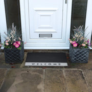 JVL Quartz Welcome Doormat 47 x 75cm