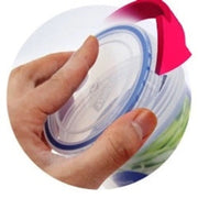 Locknlock Round Food Storage Containers with Twist Lids 150ml (77 x 58mm)