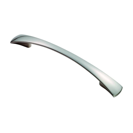 Waisted Flat Bow Handle 128Mm C/C - Satin Nickel 128 ( 182 )