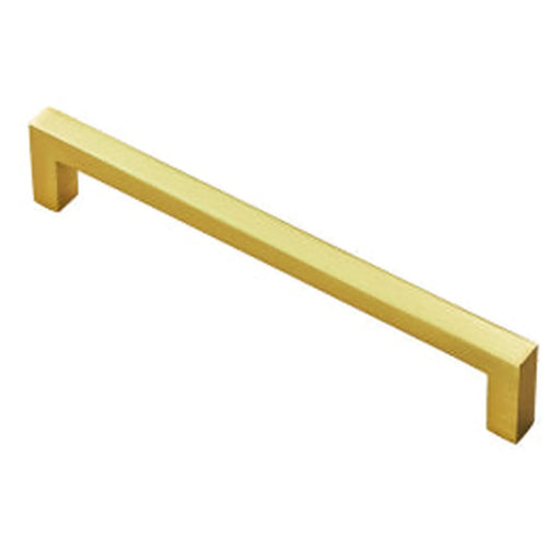 Block Handle 160Mm C/C - Satin Brass 160mm