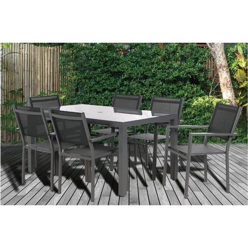 Pagoda Palma Stacking Set 6 Seat