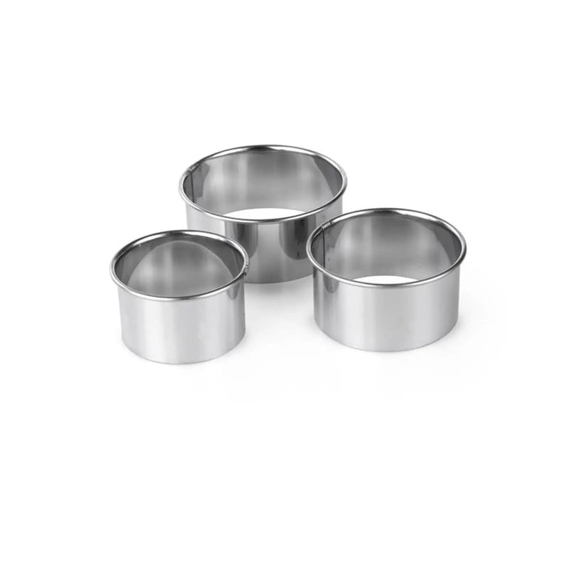 Tala Pastry Cutters Plain Set 3