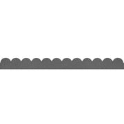 Primeur Flexi Curve Scallop Border Grey 5x10x120cm
