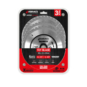 Abracs Circular Saw Blade 165mm x 20mm Pack 3 240v