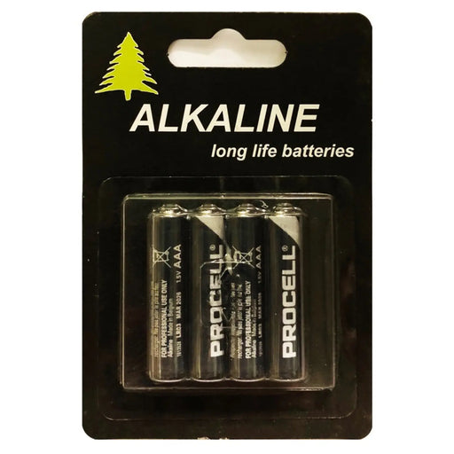 Procell AAA Batteries Pack 4