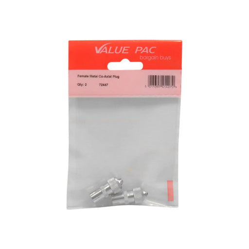 Female Metal Co-Axial Plug