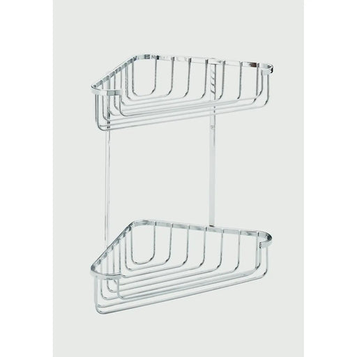Croydex 2 Tier Corner Basket Medium