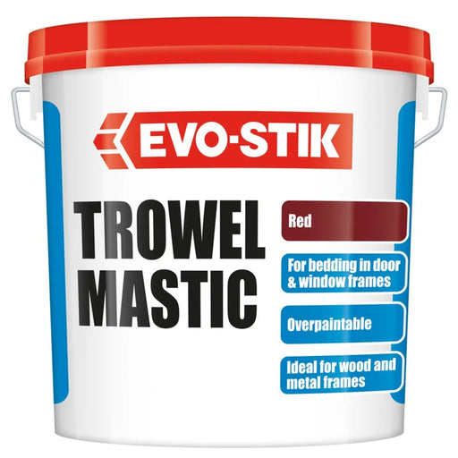 Evo-Stik Trowel Mastic - Red 10kg