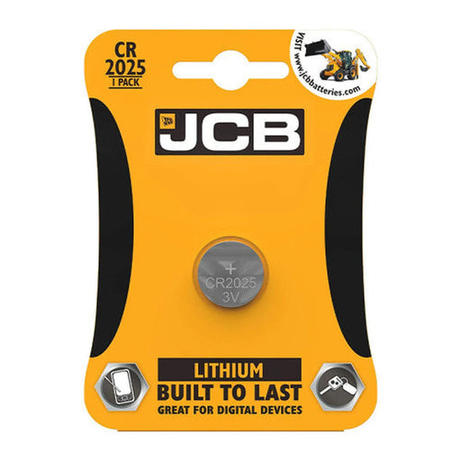 JCB Coin Cell Battery CR2025, Single