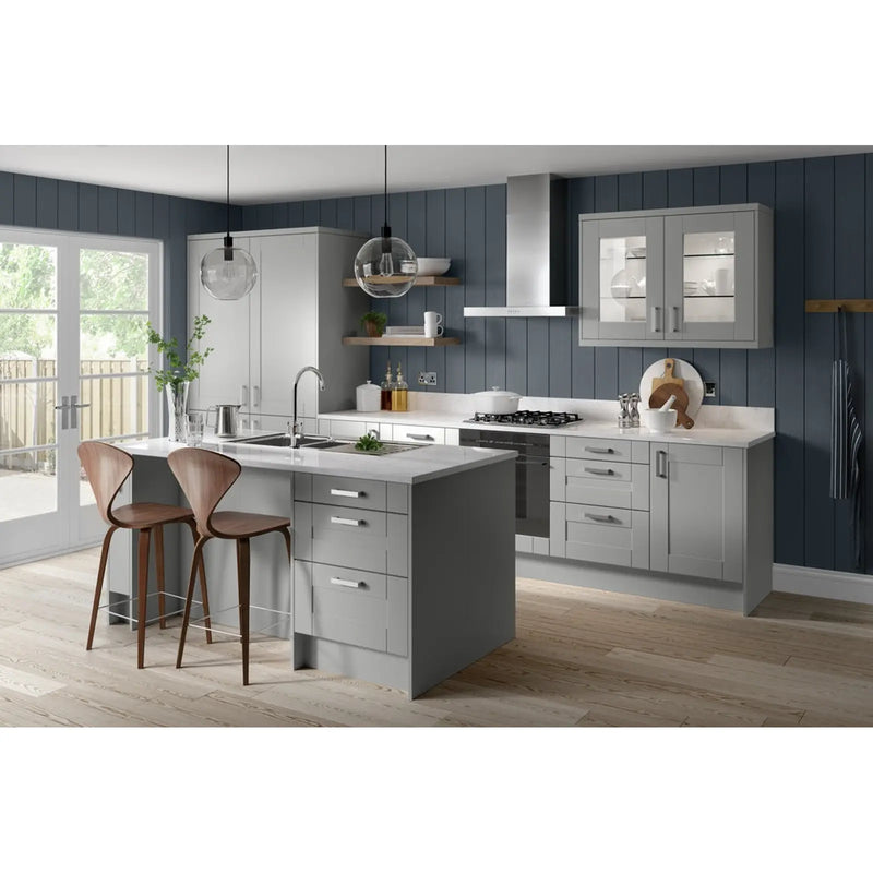 Gower Rapide+ Verona Grey Pull Out Cabinet 150mm