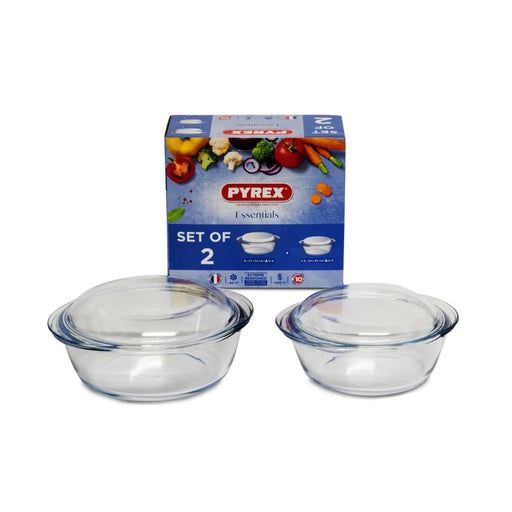 Pyrex Round Casserole Set 2 Piece